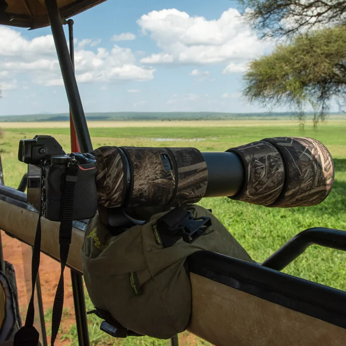 Safari fotografico in Tanzania con accessori